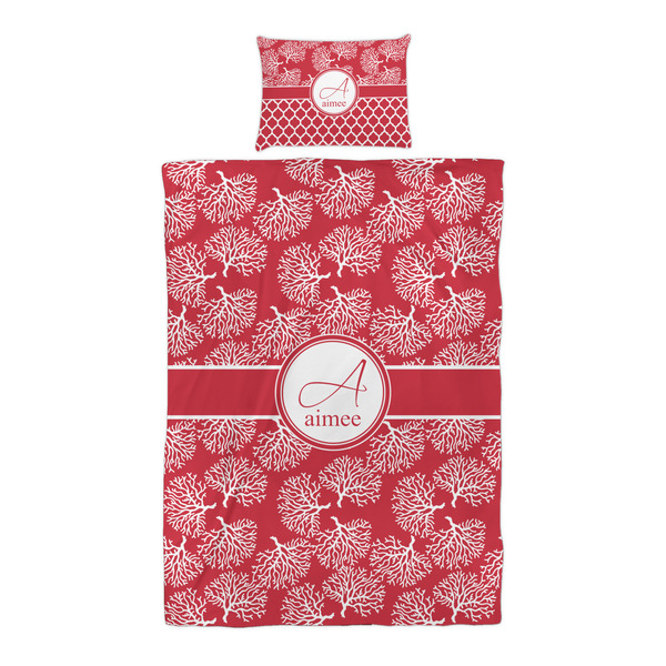 Coral Duvet Cover Set - Twin XL - Alt Approval