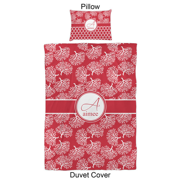 Coral Duvet Cover Set - Twin XL - Approval