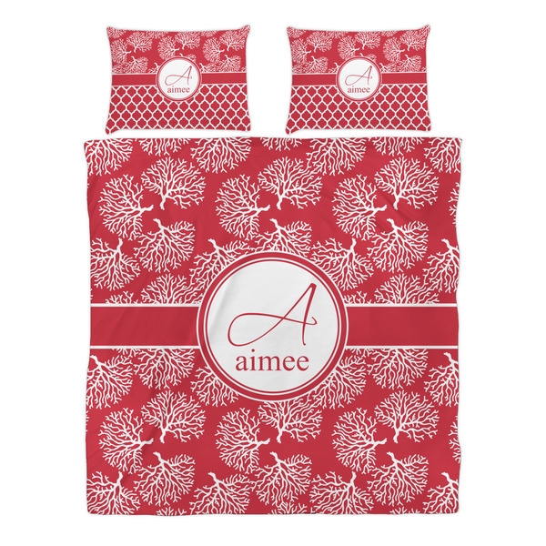 Coral Duvet cover Set - Queen - Alt Approval