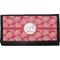 Coral Canvas Checkbook Cover (Personalized)