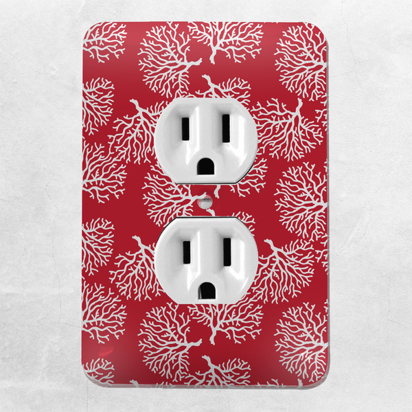 Coral Electric Outlet Plate - LIFESTYLE