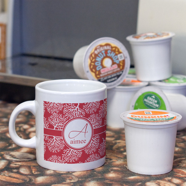 Coral Espresso Cup - Single Lifestyle