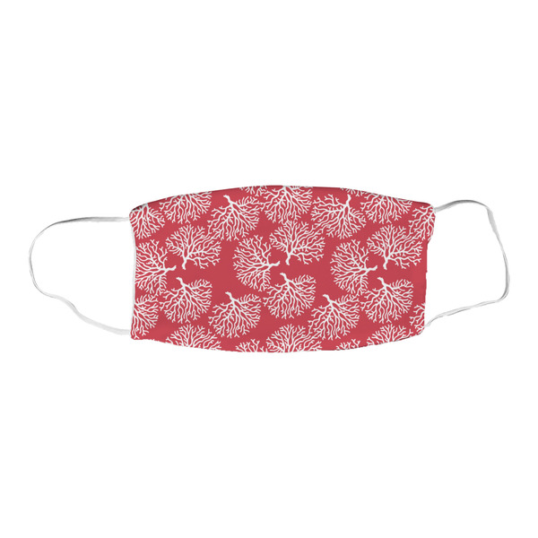 Coral Fabric Face Mask