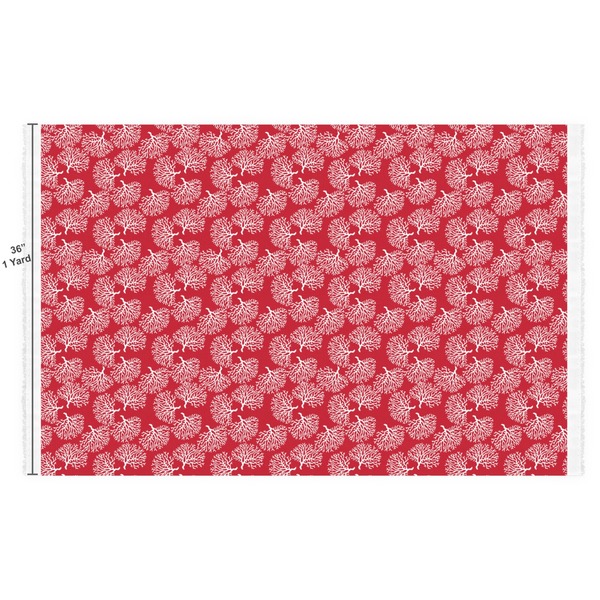 Coral Fabric Full Yard