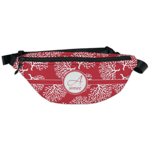 Custom Coral Fanny Pack - Classic Style (Personalized)