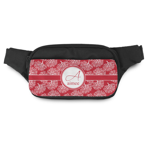 Custom Coral Fanny Pack - Modern Style (Personalized)