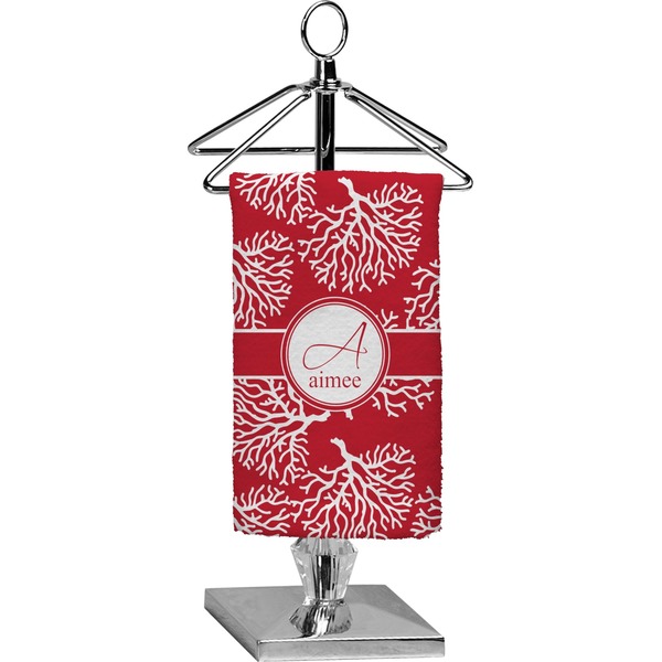 Custom Coral Finger Tip Towel - Full Print (Personalized)
