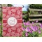 Coral Garden Flag - Outside In Flowers