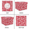 Coral Gift Boxes with Lid - Canvas Wrapped - Medium - Approval