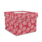 Coral Gift Box with Lid - Canvas Wrapped - Medium (Personalized)