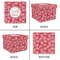 Coral Gift Boxes with Lid - Canvas Wrapped - X-Large - Approval