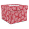 Coral Gift Boxes with Lid - Canvas Wrapped - XX-Large - Front/Main