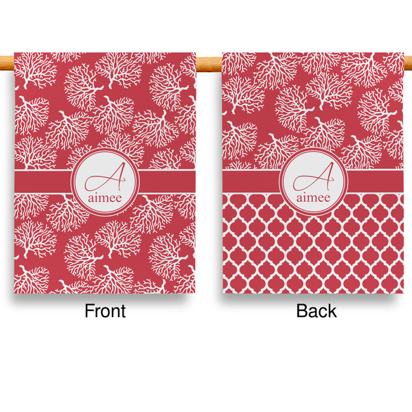 Coral House Flags - Double Sided - APPROVAL