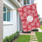 Coral House Flags - Double Sided - LIFESTYLE