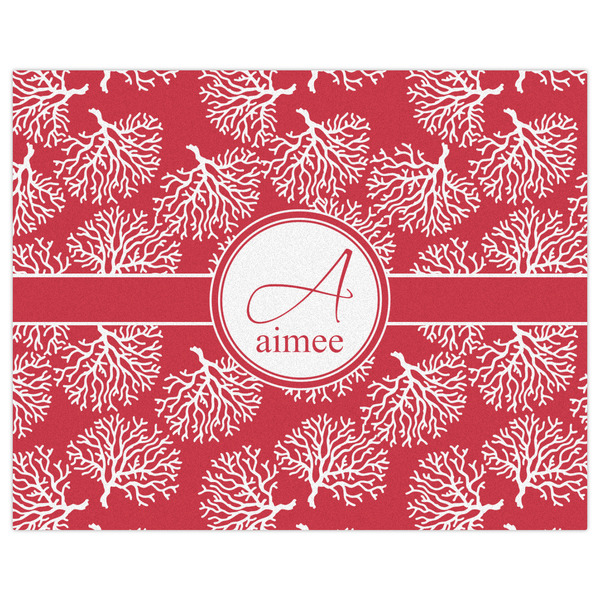 Coral Indoor / Outdoor Rug - 8'x10' - Front Flat