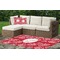 Coral Outdoor Mat & Cushions