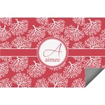 Coral Indoor / Outdoor Rug - 3'x5' (Personalized)
