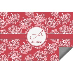 Coral Indoor / Outdoor Rug (Personalized)