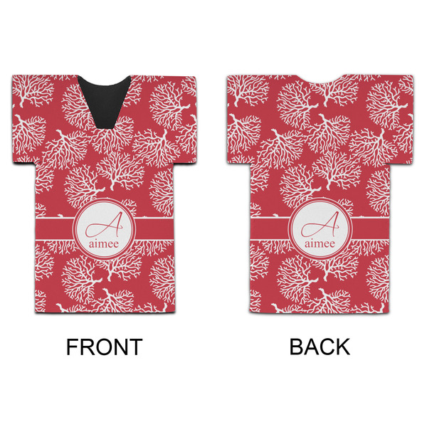 Coral Jersey Bottle Cooler - APPROVAL