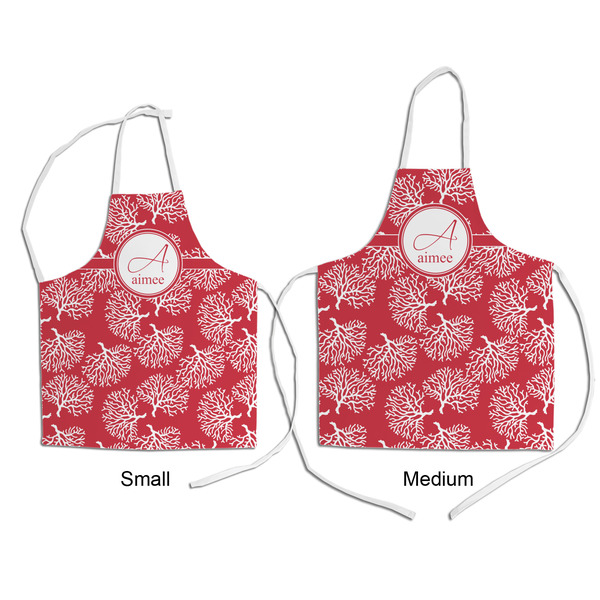Coral Kid's Aprons - Comparison