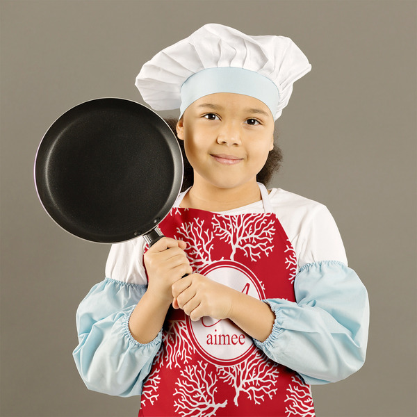 Coral Kid's Aprons - Medium - Lifestyle