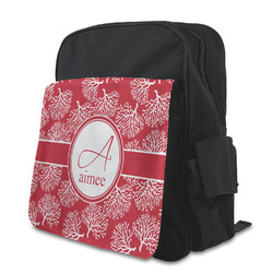 Coral Preschool Backpack (Personalized)