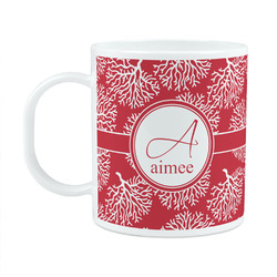 Coral Plastic Kids Mug (Personalized)