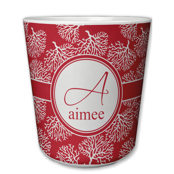 Custom Coral Plastic Tumbler 6oz (Personalized)