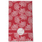 Coral Kitchen Towel - Poly Cotton - Full Front