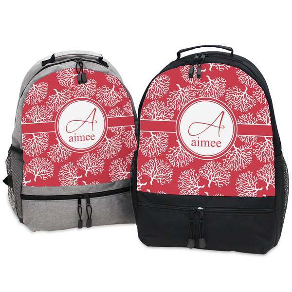 Coral Large Backpacks - Both