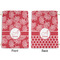 Coral Large Laundry Bag - Front & Back View
