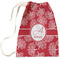 Coral Large Laundry Bag - Front View