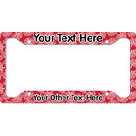 Coral License Plate Frame (Personalized)