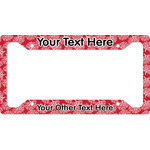 Coral License Plate Frame - Style A (Personalized)