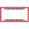 Coral License Plate Frame - Style A