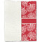 Coral Linen Placemat - Folded Half