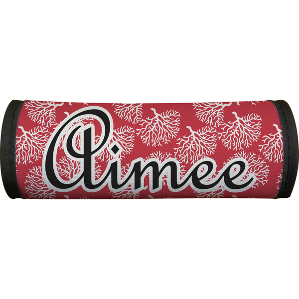 Coral Luggage Handle Wrap