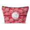 Coral Makeup Bag - Small - 8.5"x4.5" (Personalized)