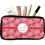 Coral Makeup / Cosmetic Bag (Personalized)
