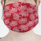 Coral Mask - Pleated (new) Front View on Girl