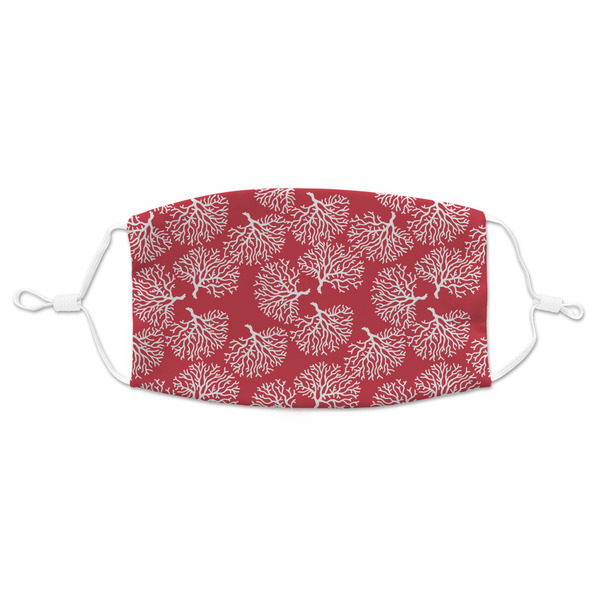 Custom Coral Adult Cloth Face Mask - Standard