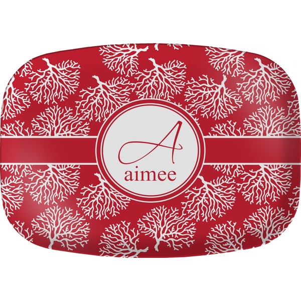 Custom Coral Melamine Platter (Personalized)