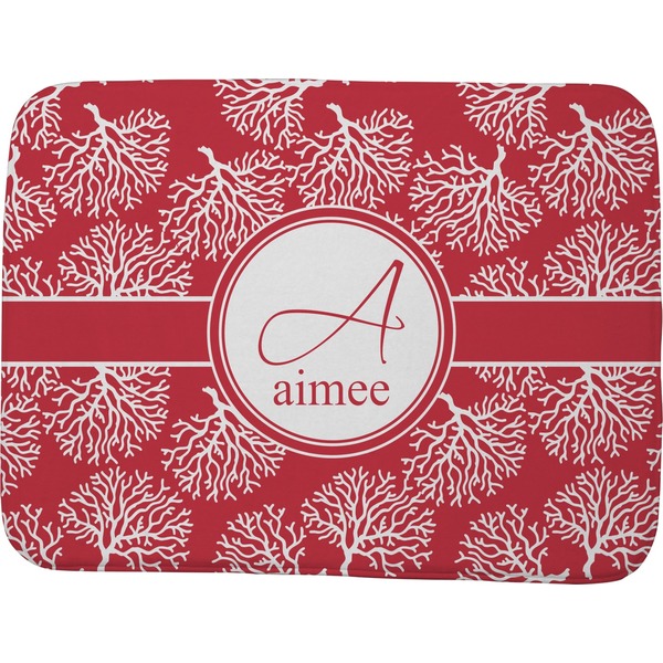 Custom Coral Memory Foam Bath Mat - 48"x36" (Personalized)