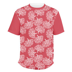 Coral Men's Crew T-Shirt - 3X Large
