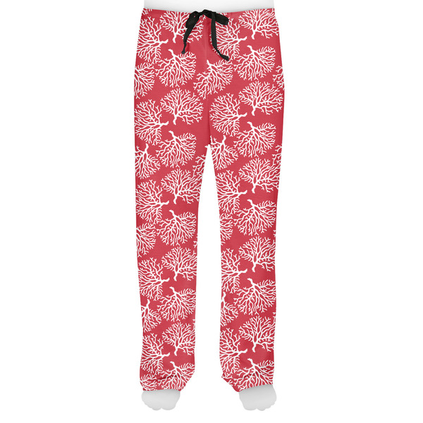 Coral Men's Pjs Front - on model