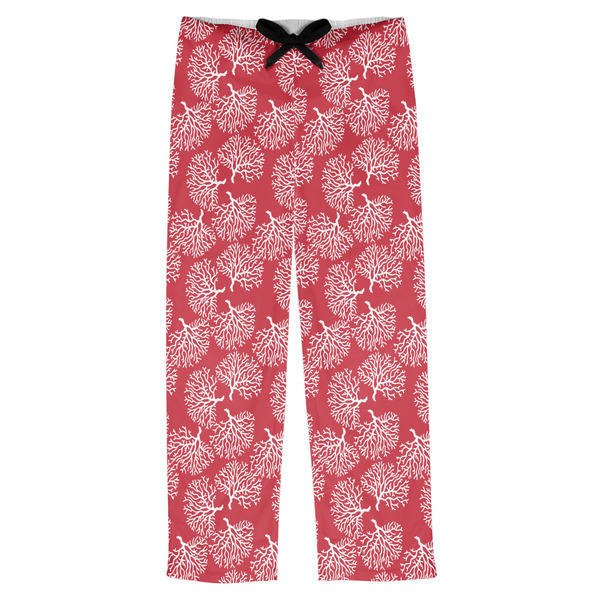 Custom Coral Mens Pajama Pants - XS
