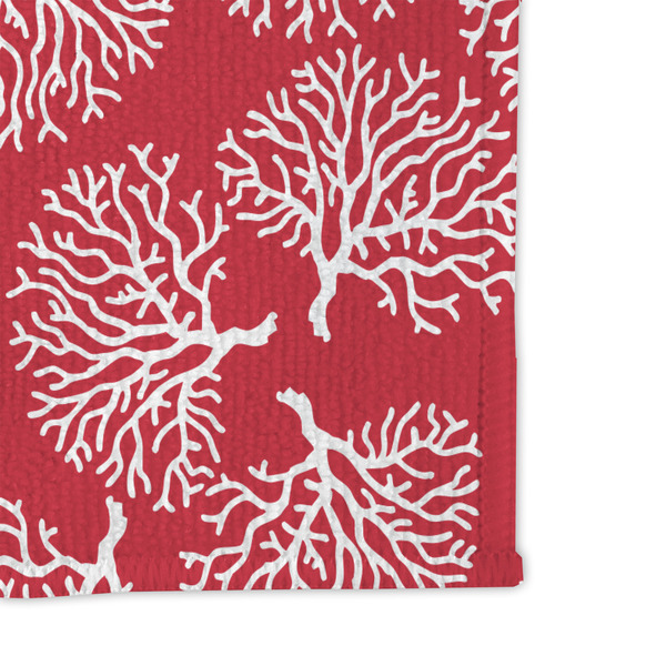 Coral Microfiber Dish Rag - DETAIL