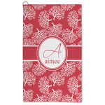 Coral Microfiber Golf Towel (Personalized)