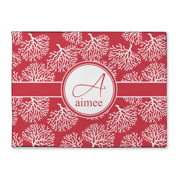 Custom Coral Microfiber Screen Cleaner (Personalized)