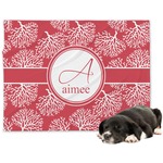 Coral Dog Blanket (Personalized)